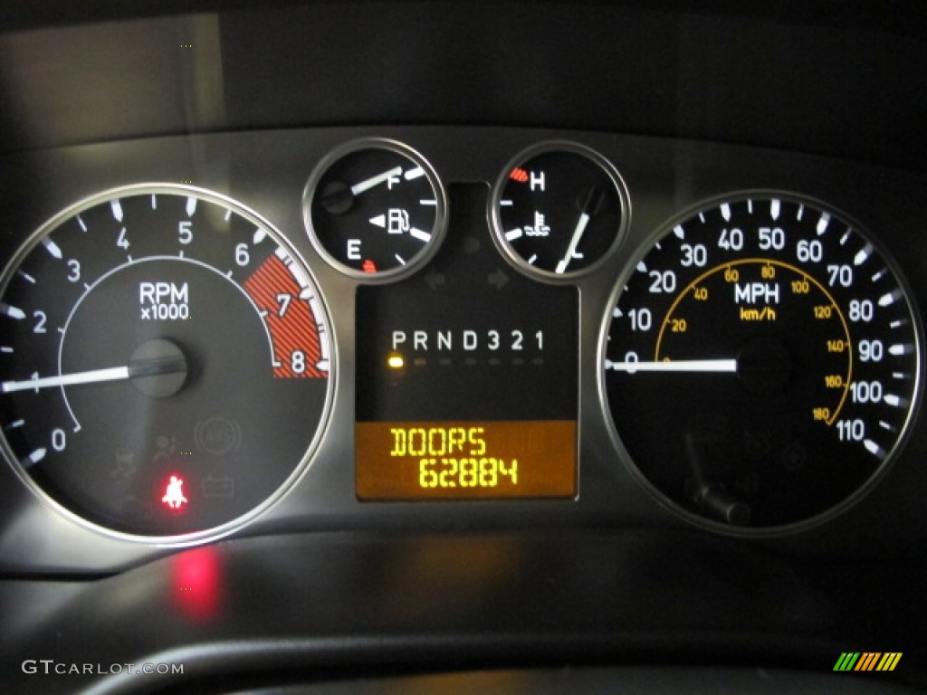2007 Hummer H3 Standard H3 Model Gauges Photo #82910826