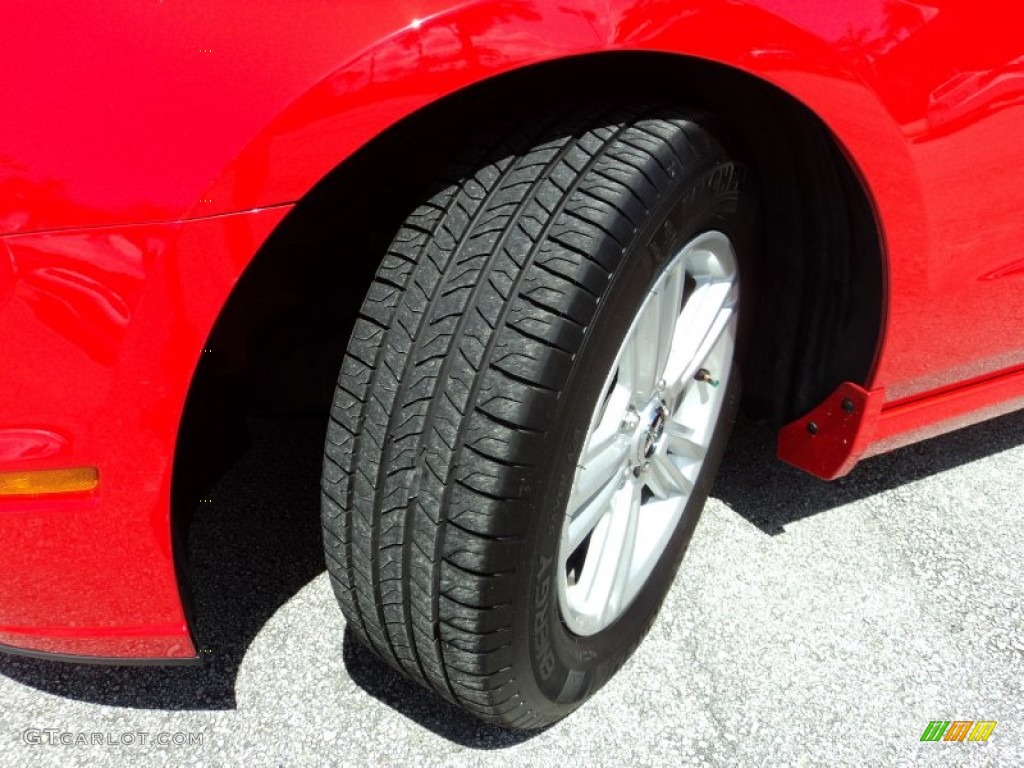 2013 Mustang V6 Coupe - Race Red / Charcoal Black photo #30