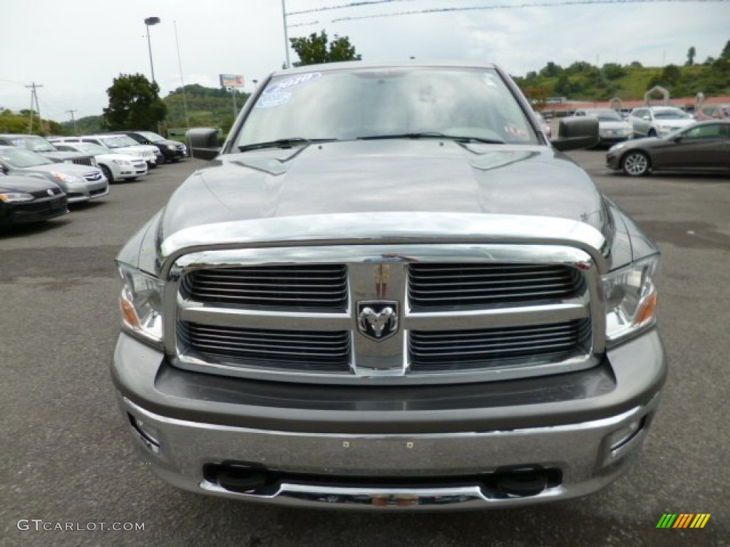 2010 Ram 1500 Big Horn Quad Cab 4x4 - Mineral Gray Metallic / Dark Slate/Medium Graystone photo #2