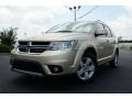 2011 White Gold Metallic Dodge Journey Mainstreet AWD  photo #1