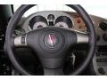 2009 Pontiac Solstice Ebony Interior Steering Wheel Photo