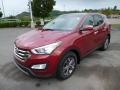 2013 Serrano Red Hyundai Santa Fe Sport AWD  photo #3