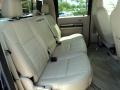 2009 Ford F250 Super Duty Camel Interior Rear Seat Photo
