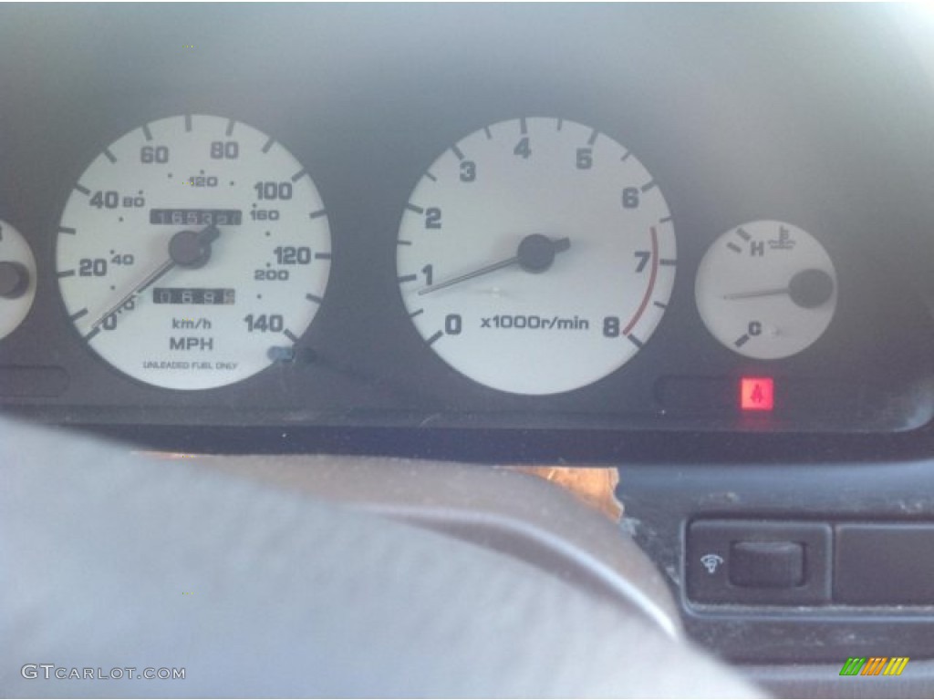 1995 Maxima GXE - Arctic White Pearl / Beige photo #8