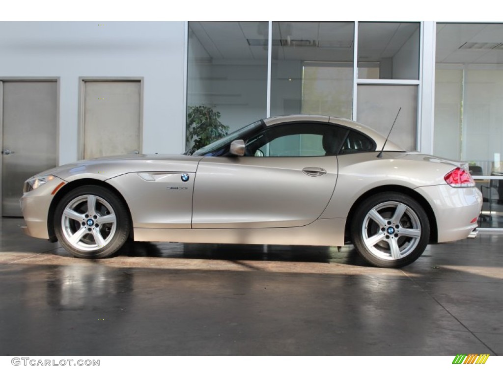 2011 Z4 sDrive30i Roadster - Orion Silver Metallic / Black photo #6
