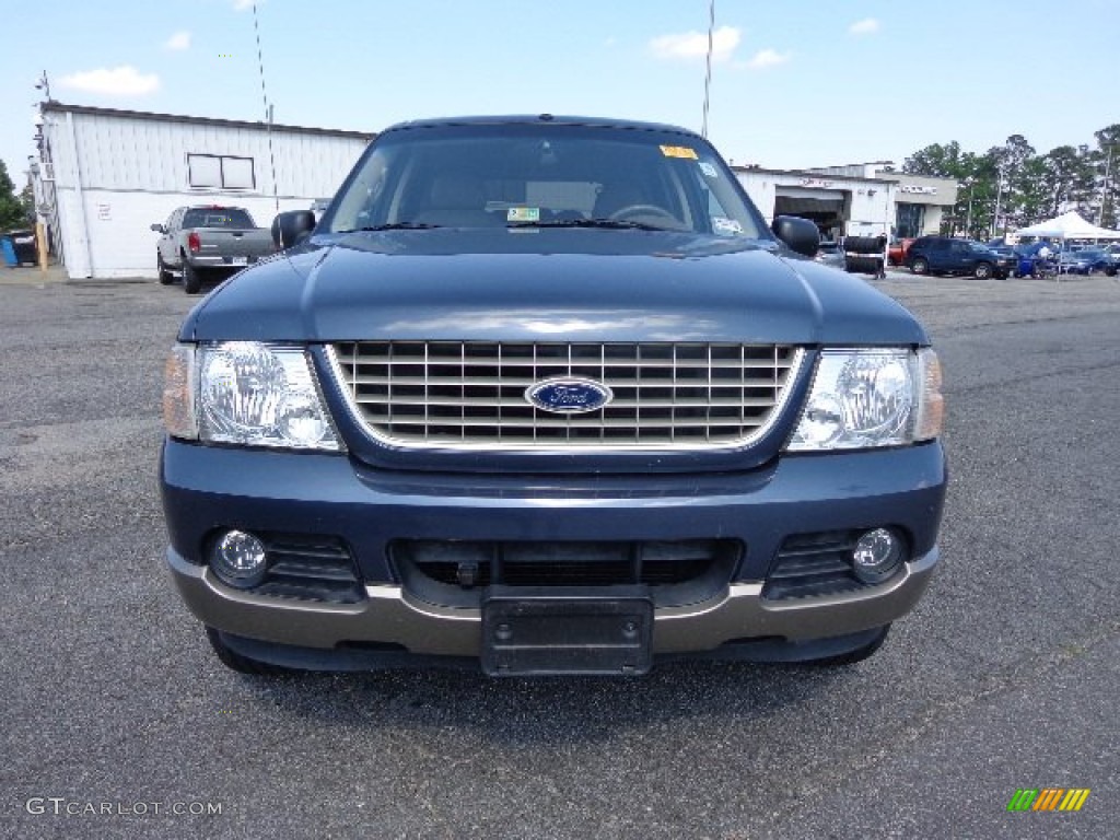 2003 Explorer Eddie Bauer 4x4 - Medium Wedgewood Blue Metallic / Medium Parchment Beige photo #7