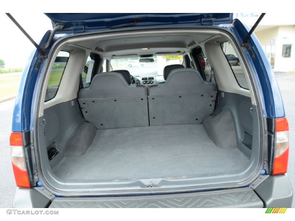 2002 Xterra SE V6 - Just Blue Metallic / Gray Celadon photo #14
