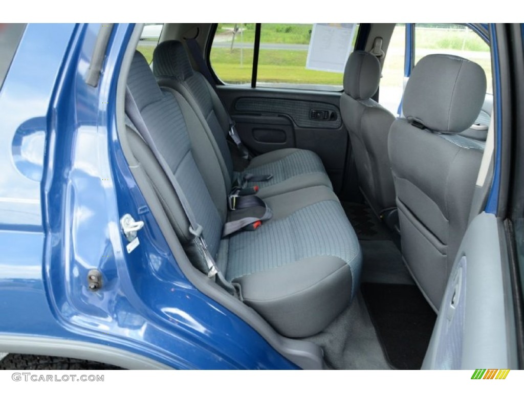 2002 Xterra SE V6 - Just Blue Metallic / Gray Celadon photo #15