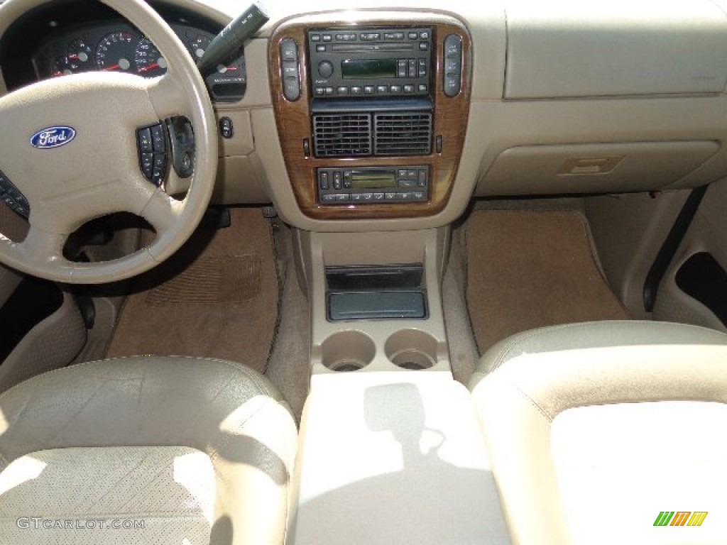 2003 Explorer Eddie Bauer 4x4 - Medium Wedgewood Blue Metallic / Medium Parchment Beige photo #14