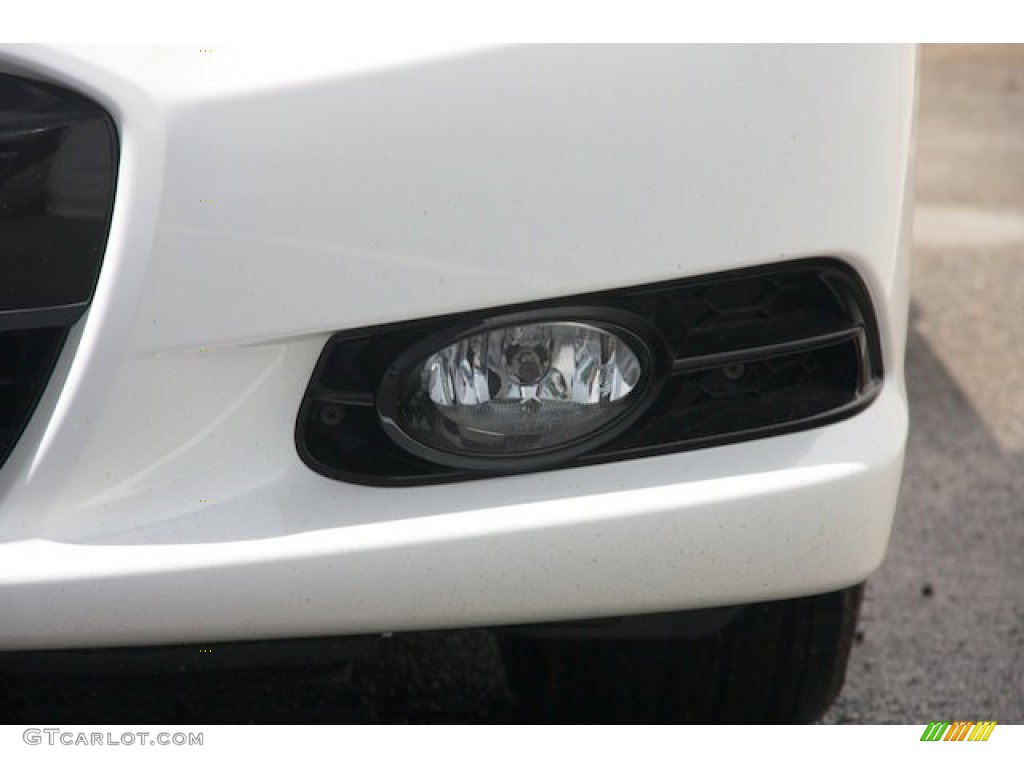 2013 Civic Si Coupe - Taffeta White / Black photo #9