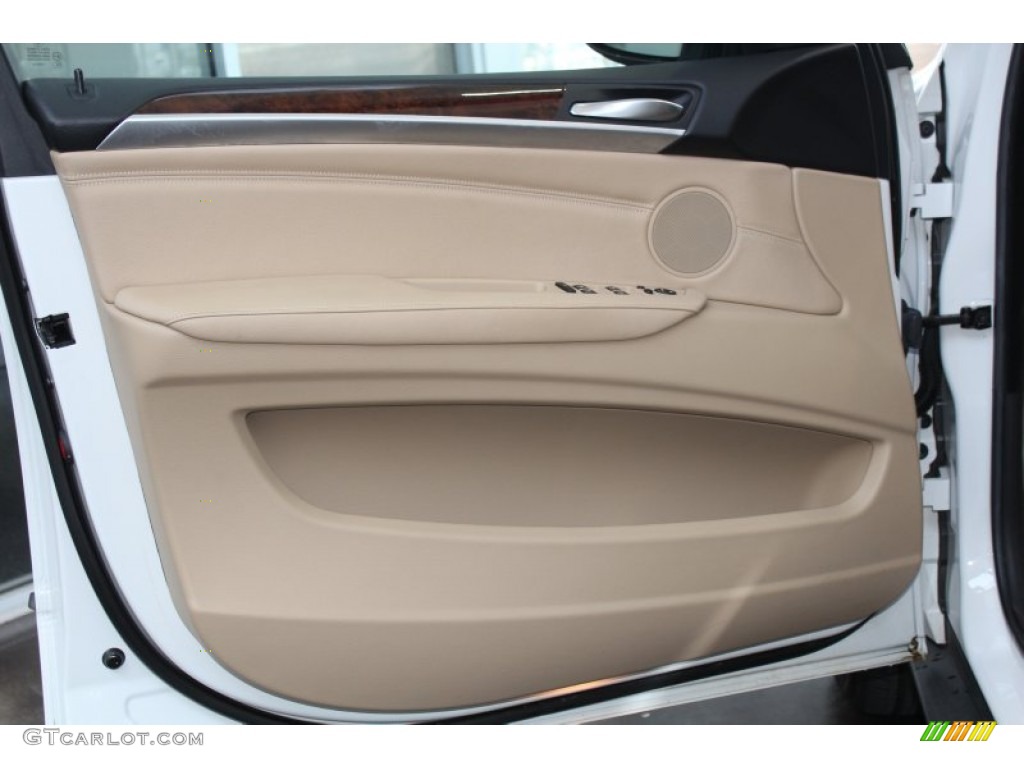 2007 BMW X5 4.8i Sand Beige Door Panel Photo #82915308