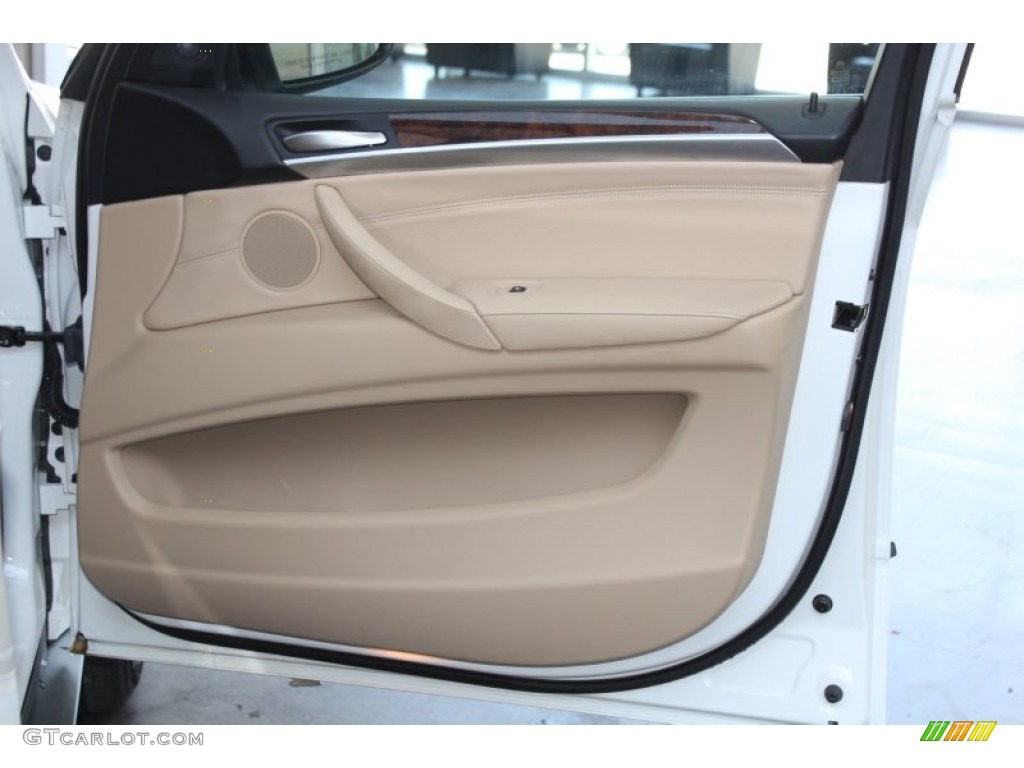 2007 BMW X5 4.8i Sand Beige Door Panel Photo #82915342