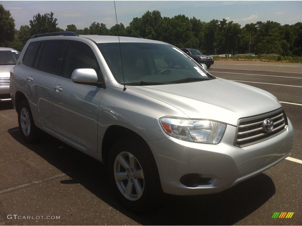 2010 Highlander  - Classic Silver Metallic / Ash photo #1