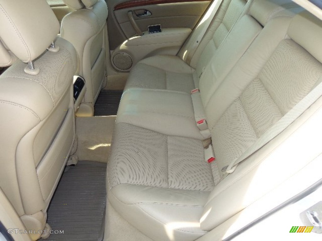 2005 Acura RL 3.5 AWD Sedan Rear Seat Photo #82917305