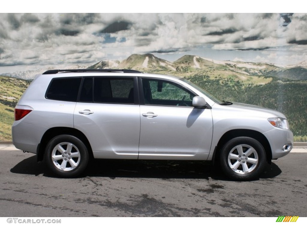 2010 Highlander SE 4WD - Classic Silver Metallic / Black photo #2