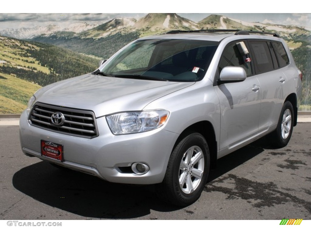 2010 Highlander SE 4WD - Classic Silver Metallic / Black photo #5