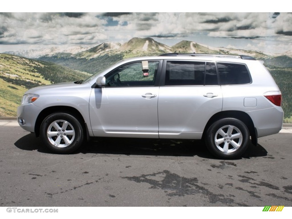 2010 Highlander SE 4WD - Classic Silver Metallic / Black photo #6
