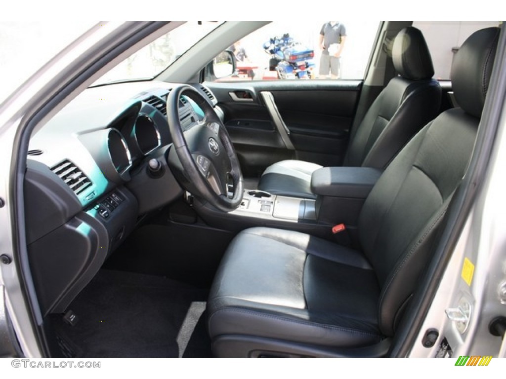 2010 Highlander SE 4WD - Classic Silver Metallic / Black photo #10