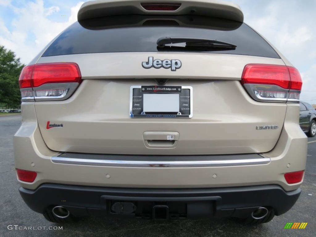 2014 Grand Cherokee Limited - Cashmere Pearl / New Zealand Black/Light Frost photo #3