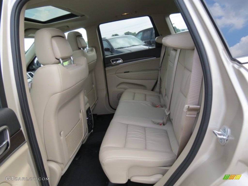 New Zealand Black/Light Frost Interior 2014 Jeep Grand Cherokee Limited Photo #82918239