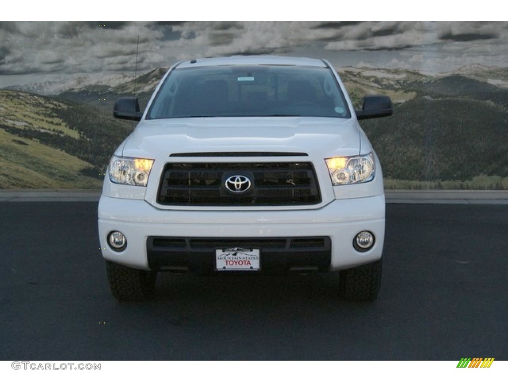 2013 Tundra TRD Rock Warrior Double Cab 4x4 - Super White / Black photo #3