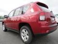 2014 Deep Cherry Red Crystal Pearl Jeep Compass Latitude  photo #2