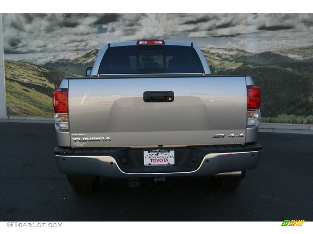 2013 Tundra SR5 TRD Double Cab 4x4 - Silver Sky Metallic / Black photo #4