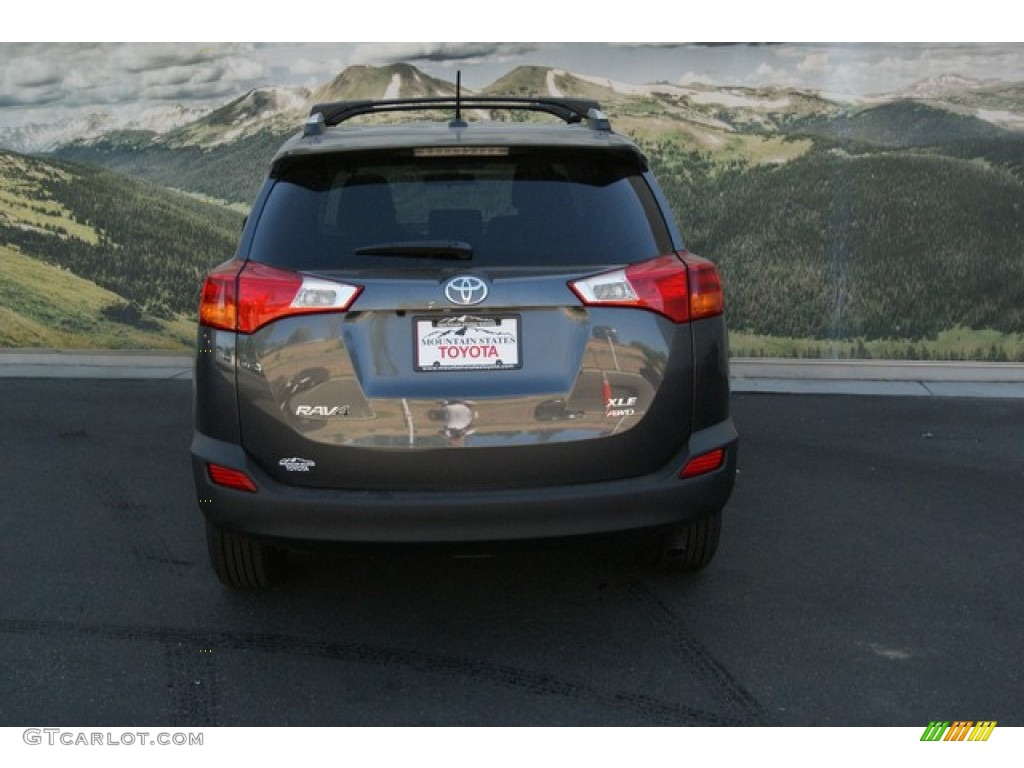 2013 RAV4 XLE AWD - Magnetic Gray Metallic / Black photo #4