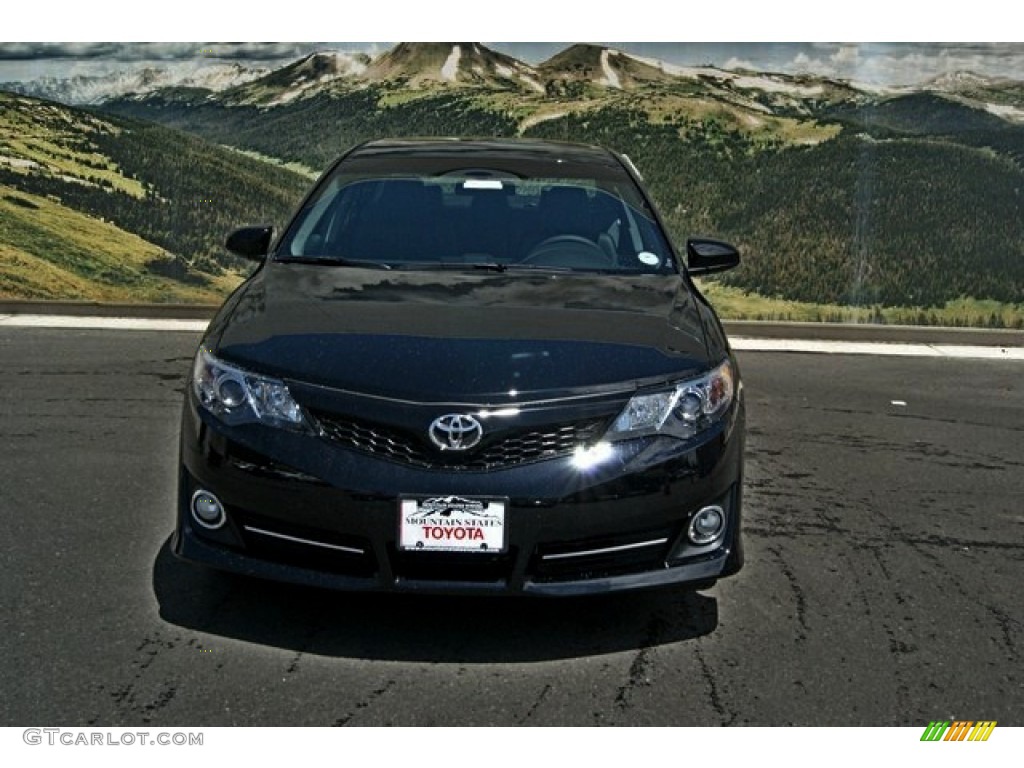 2013 Camry SE - Attitude Black Metallic / Black/Ash photo #3