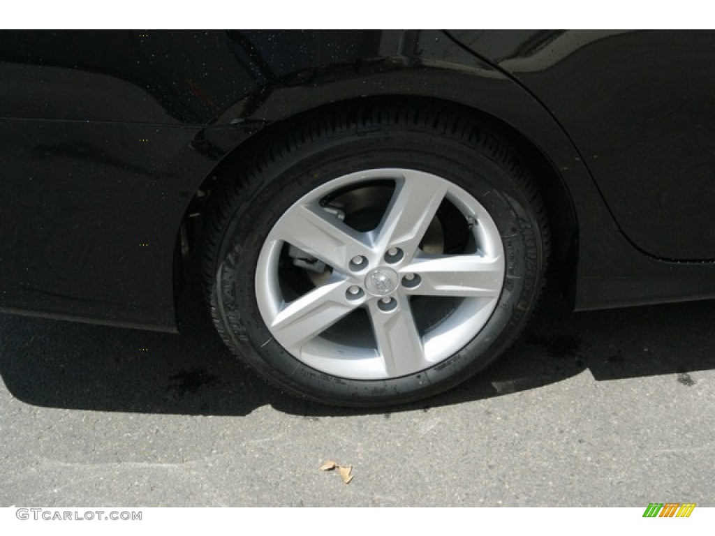 2013 Camry SE - Attitude Black Metallic / Black/Ash photo #9