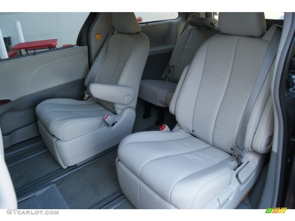 2013 Toyota Sienna XLE AWD Rear Seat Photo #82919782