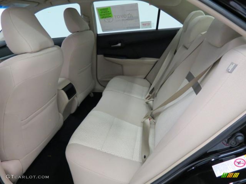 2013 Camry LE - Attitude Black Metallic / Ivory photo #6