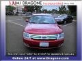 2009 Sangria Red Metallic Ford Taurus SEL AWD  photo #3