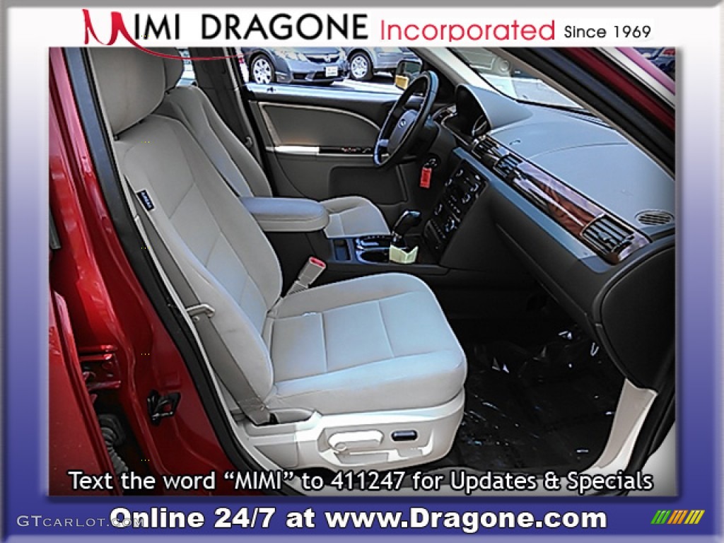2009 Taurus SEL AWD - Sangria Red Metallic / Camel photo #11