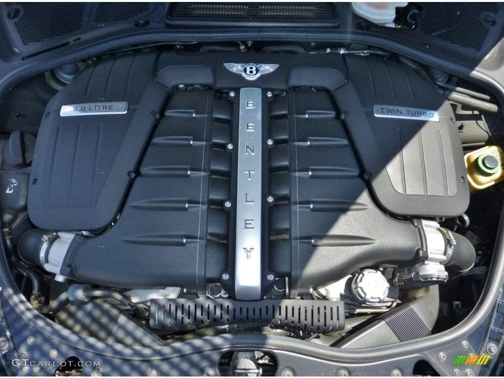 2009 Bentley Continental GT Speed 6.0L Twin-Turbocharged DOHC 48V VVT W12 Engine Photo #82921061