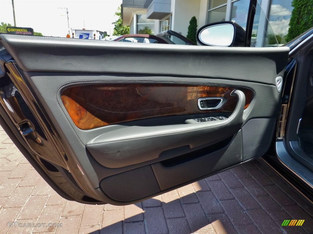 2009 Bentley Continental GT Speed Beluga Door Panel Photo #82921088