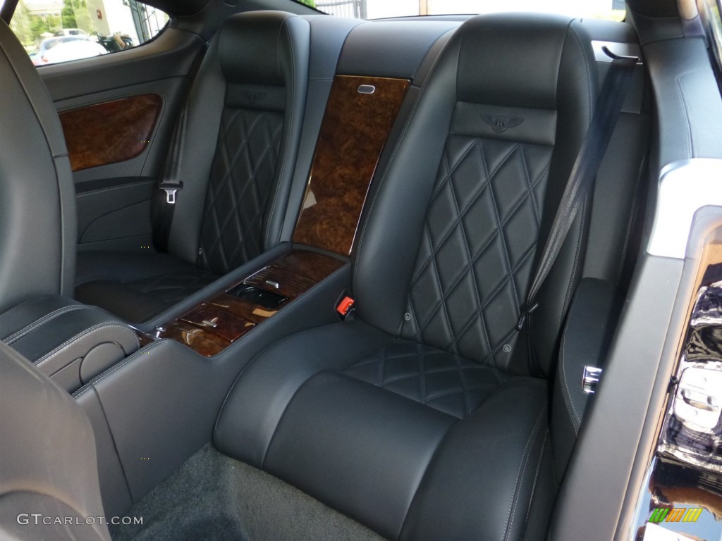 2009 Bentley Continental GT Speed Rear Seat Photo #82921283