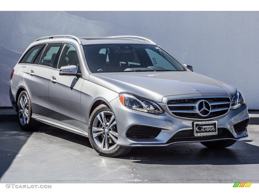 2014 E 350 4Matic Wagon - Paladium Silver Metallic / Black photo #11