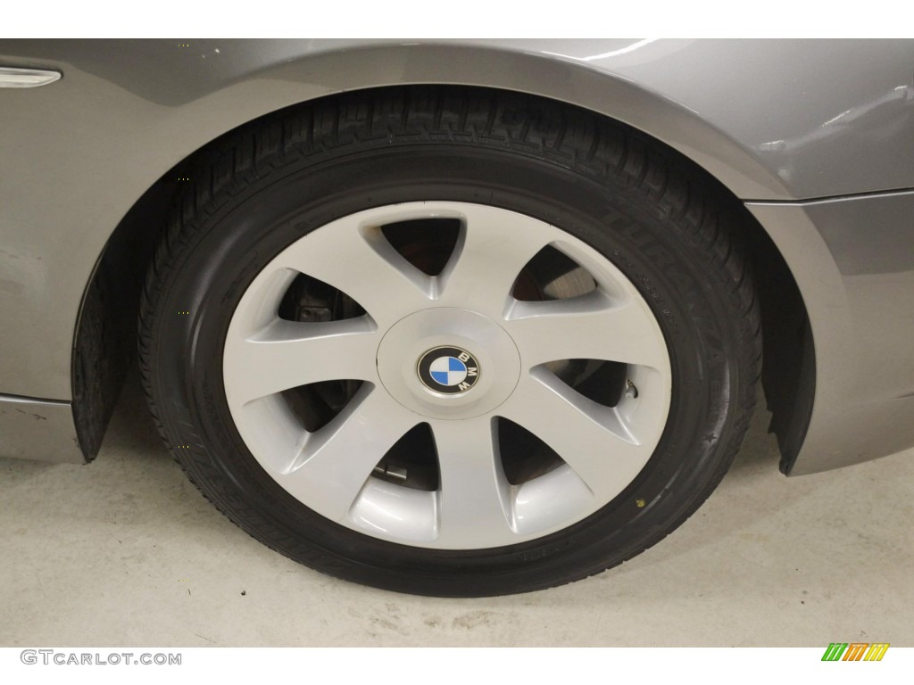 2006 7 Series 750i Sedan - Sterling Grey Metallic / Basalt Grey/Flannel Grey photo #3