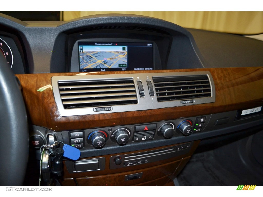 2006 7 Series 750i Sedan - Sterling Grey Metallic / Basalt Grey/Flannel Grey photo #21