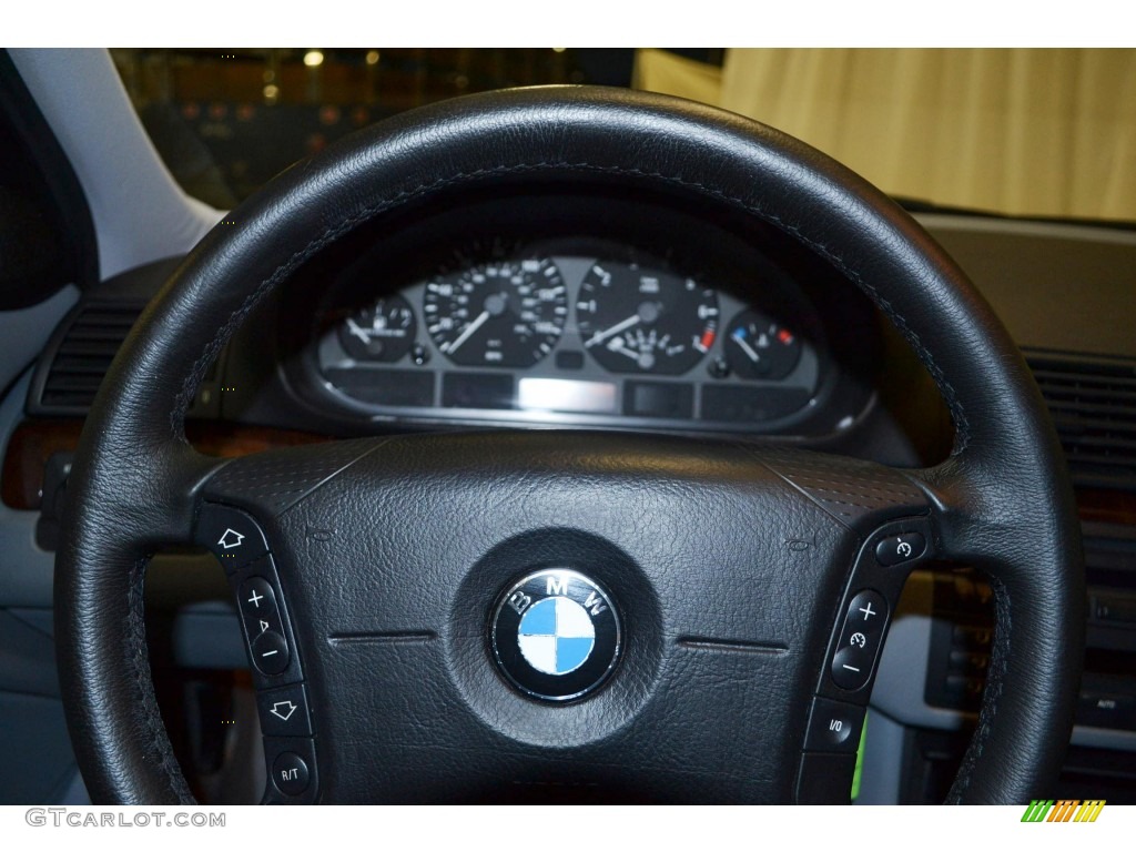 2004 3 Series 325i Sedan - Silver Grey Metallic / Grey photo #20