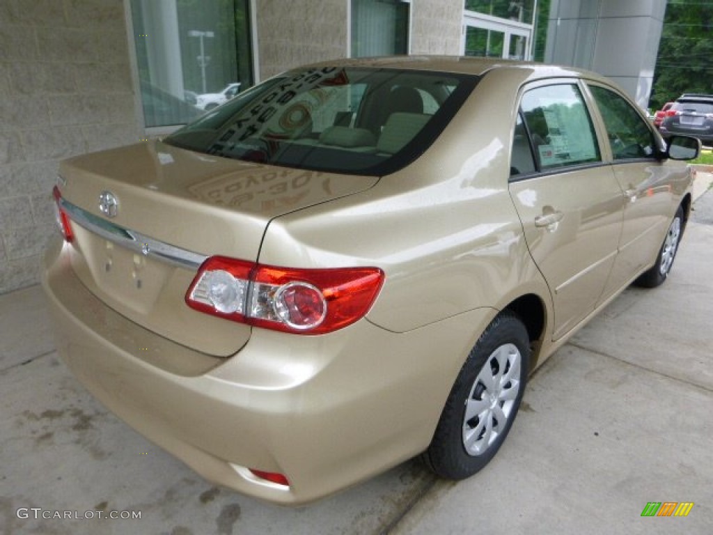 Sandy Beach Metallic 2013 Toyota Corolla L Exterior Photo #82924157