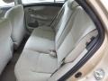 2013 Toyota Corolla Bisque Interior Rear Seat Photo