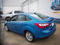 2012 Blue Candy Metallic Ford Focus SEL Sedan  photo #8