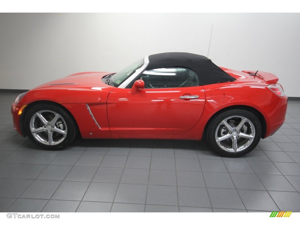 Chili Pepper Red 2009 Saturn Sky Red Line Roadster Exterior Photo #82925560