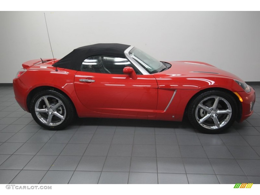 Chili Pepper Red 2009 Saturn Sky Red Line Roadster Exterior Photo #82925693
