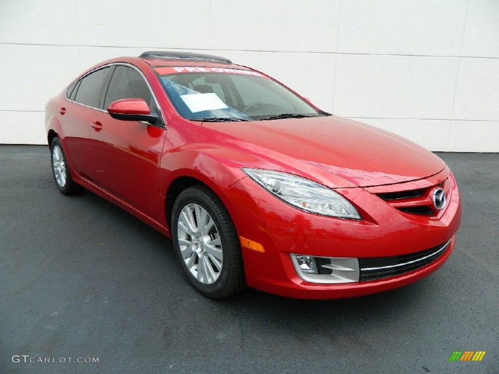 Sangria Red Mica 2010 Mazda MAZDA6 s Touring Sedan Exterior Photo #82926536
