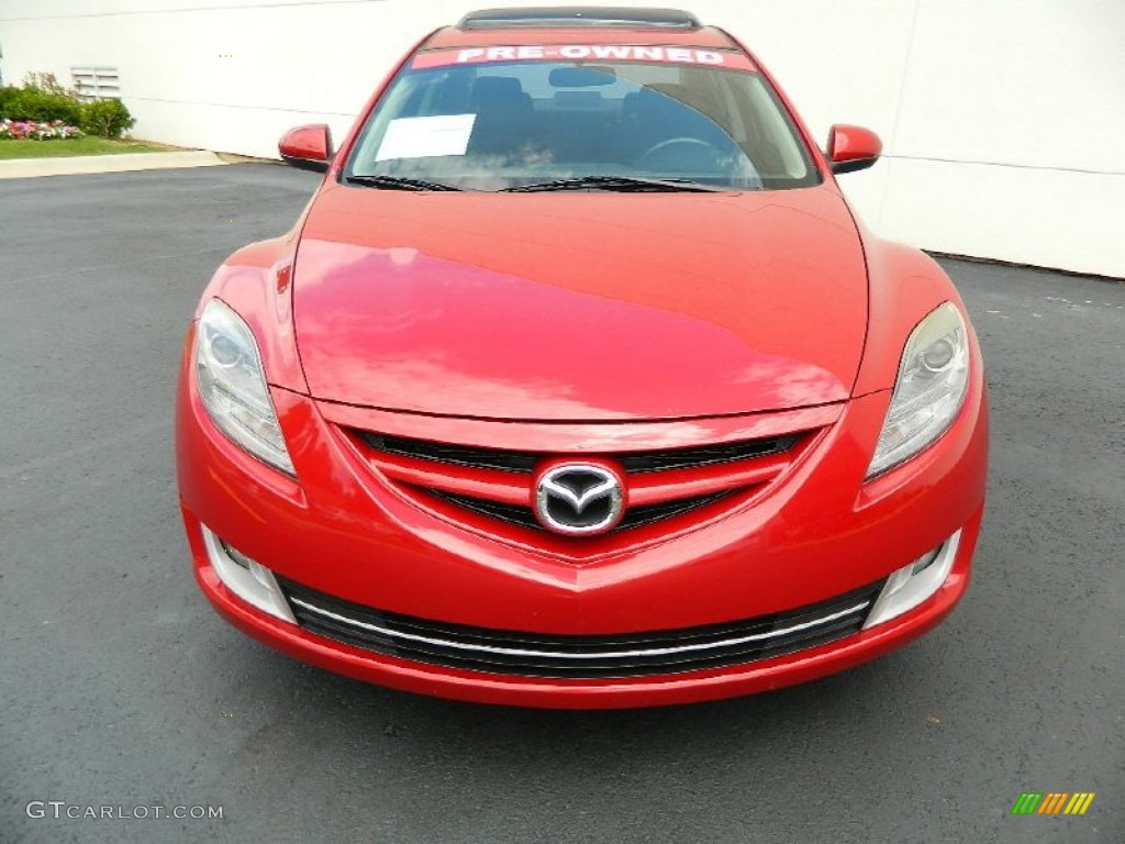Sangria Red Mica 2010 Mazda MAZDA6 s Touring Sedan Exterior Photo #82926564