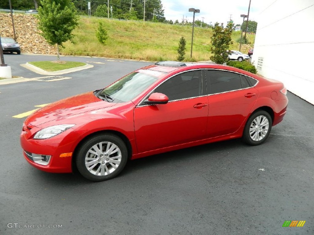 Sangria Red Mica 2010 Mazda MAZDA6 s Touring Sedan Exterior Photo #82926622