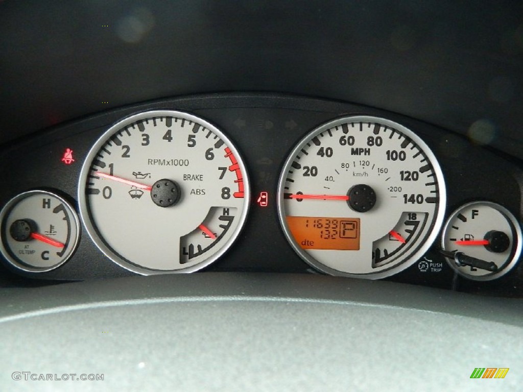 2009 Nissan Frontier PRO-4X King Cab Gauges Photos